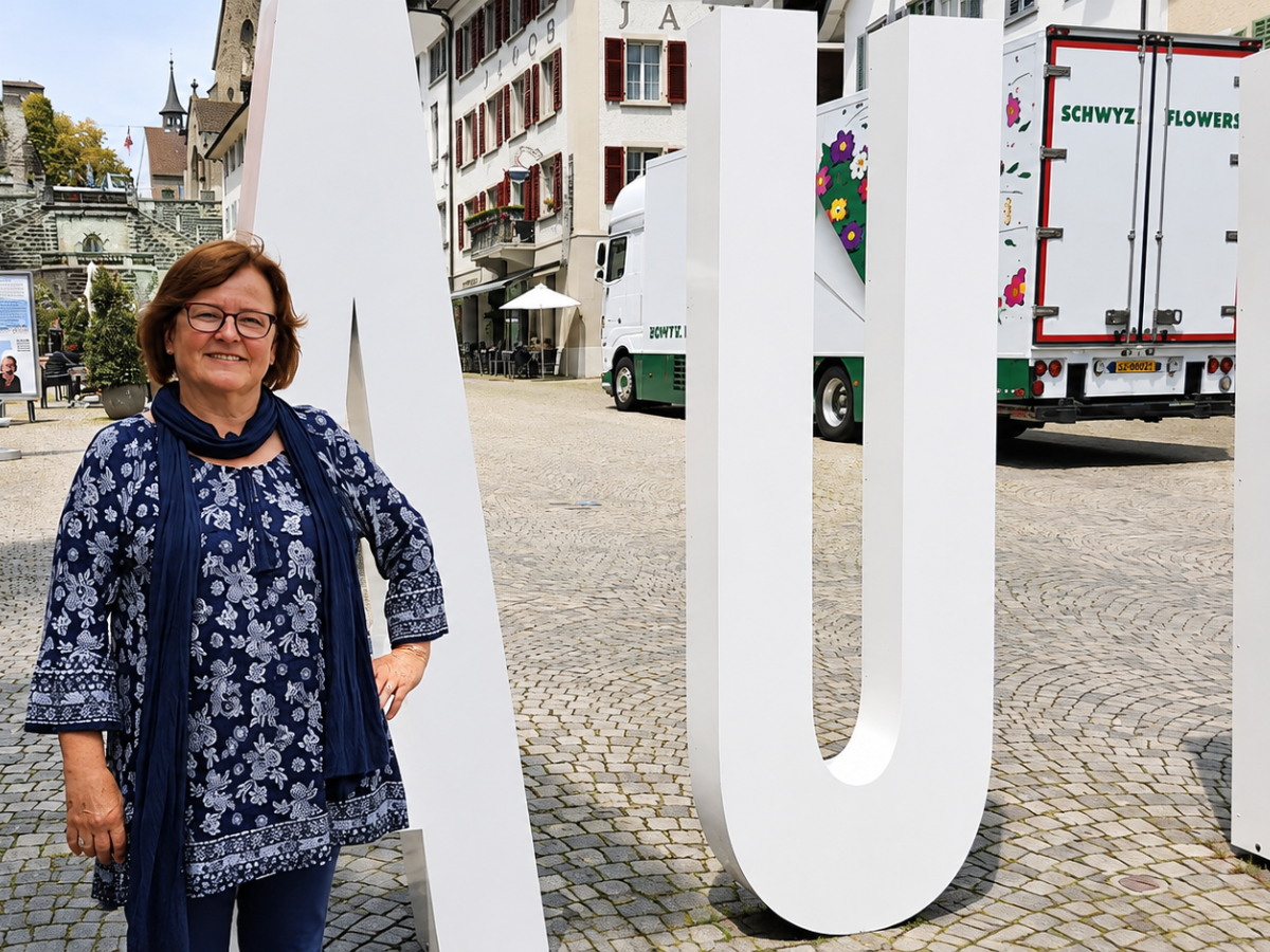 Rapperswilerin am 1. Frauenstreik